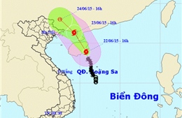 Đêm nay vùng biển Hoàng Sa gió giật cấp 9-10 